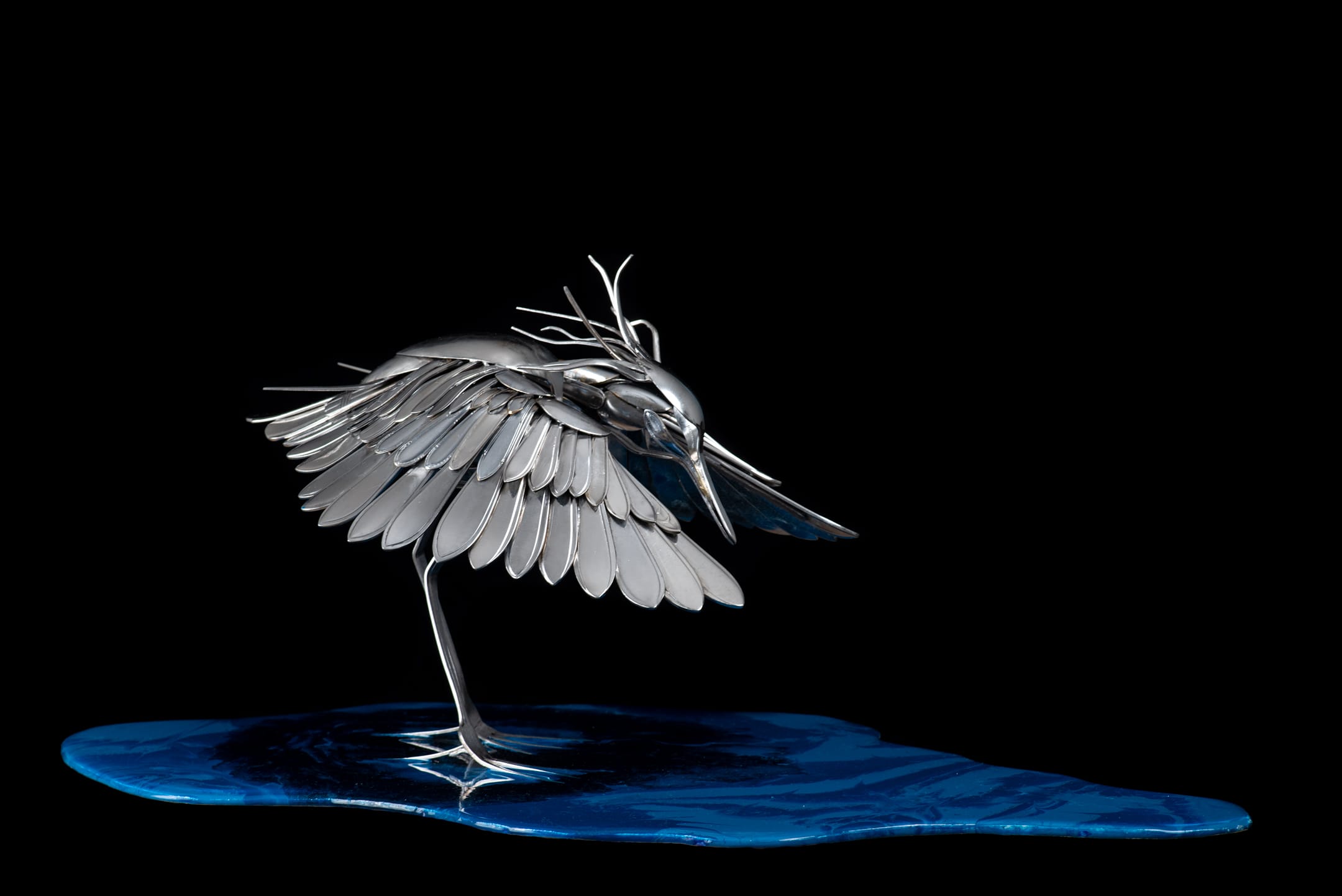 'Paraplureiger' — KritterZ bestekkunst